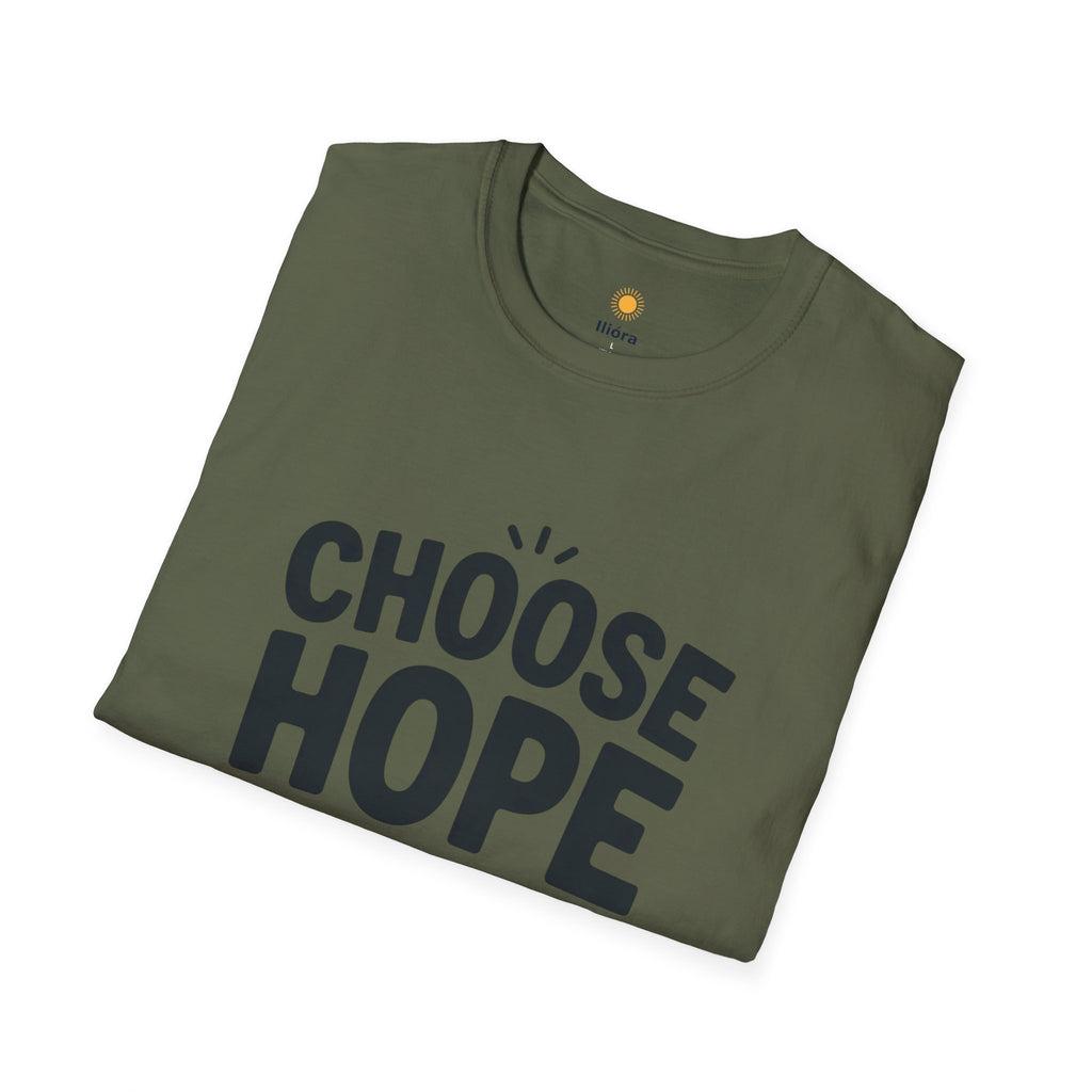 Choose Hope Unisex Softstyle T-Shirt - Inspirational Christian Tee