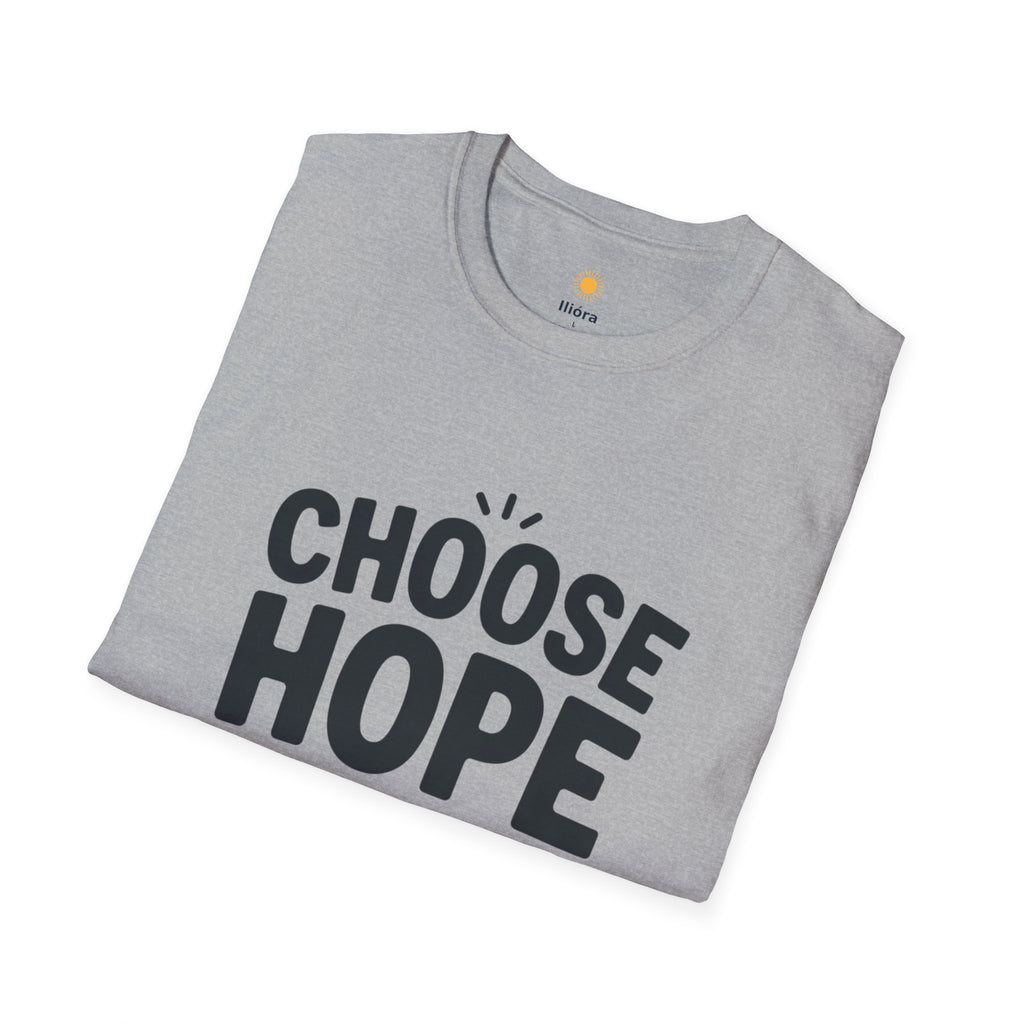 Choose Hope Unisex Softstyle T-Shirt - Inspirational Christian Tee