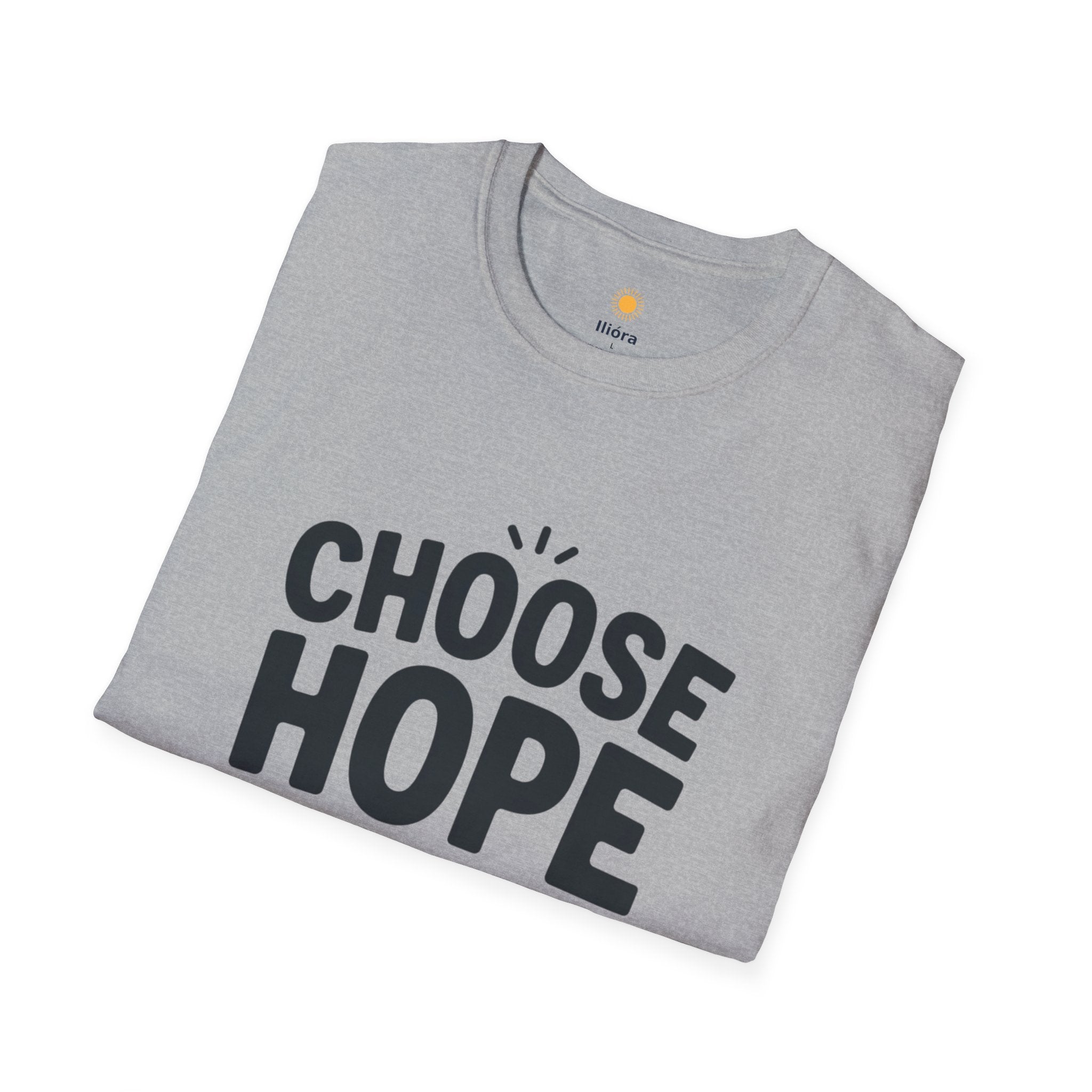 Choose Hope Unisex Softstyle T-Shirt - Inspirational Christian Tee