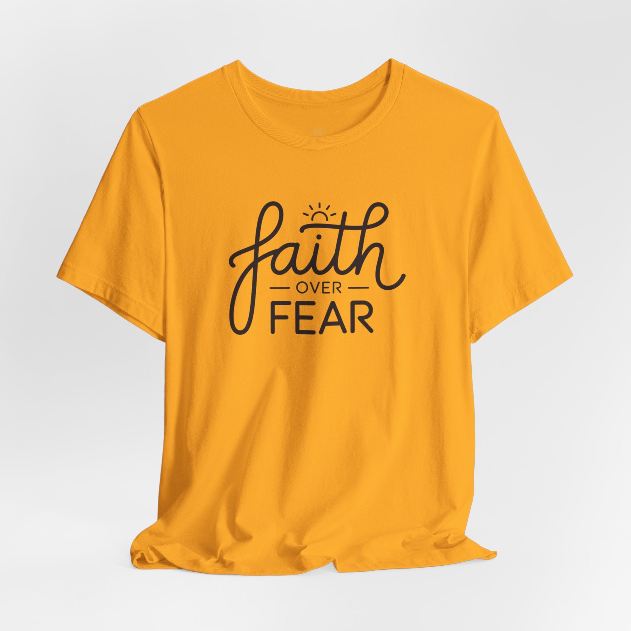 Faith Over Fear Women's Jersey T-Shirt