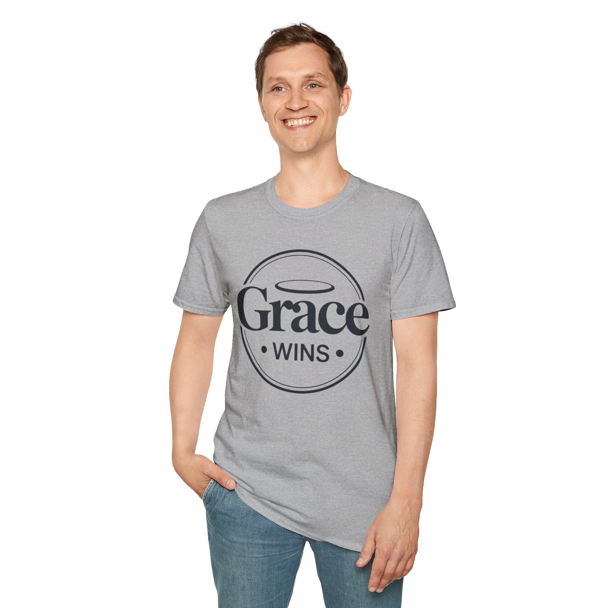 Grace Wins Inspirational Unisex T-Shirt