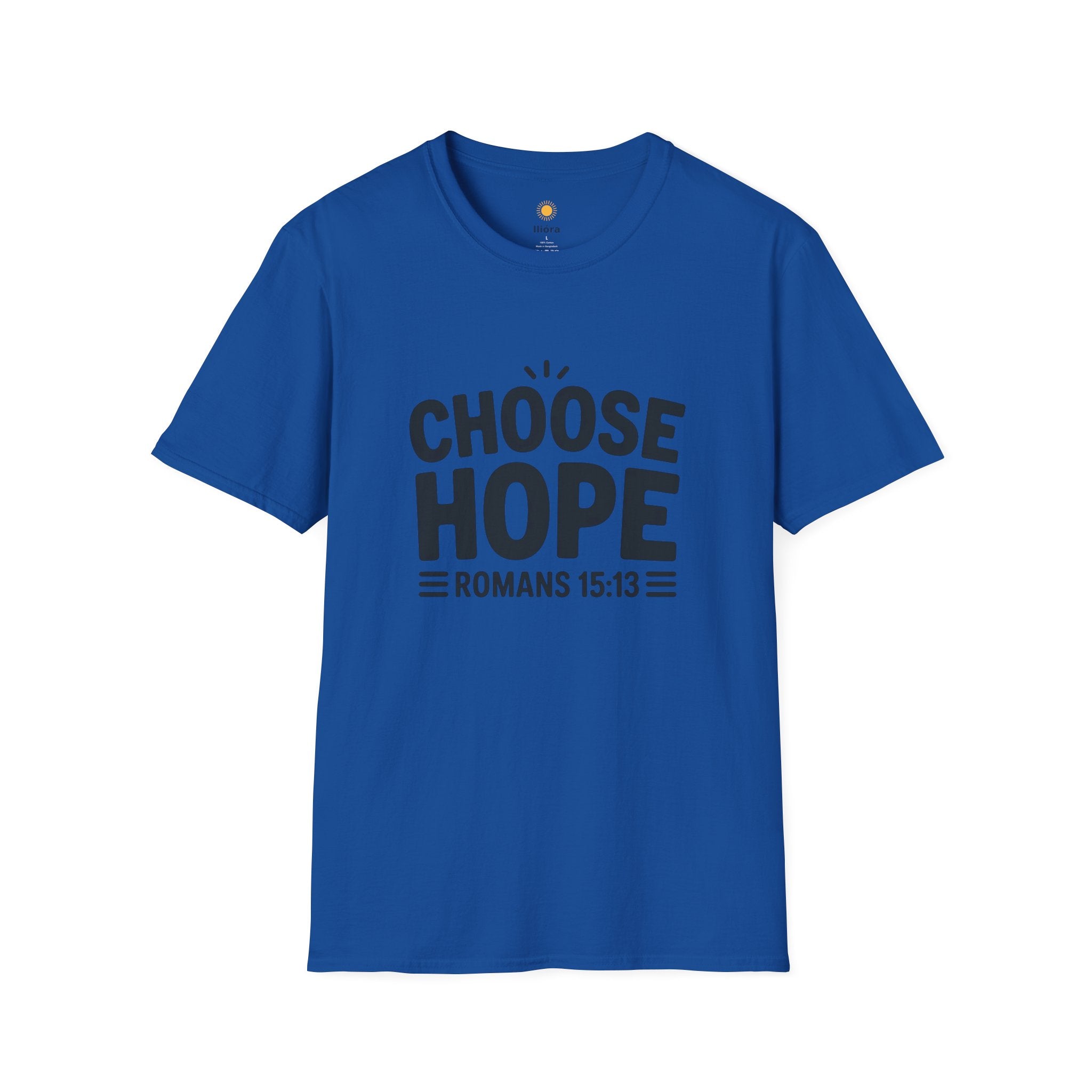 Choose Hope Unisex Softstyle T-Shirt - Inspirational Christian Tee