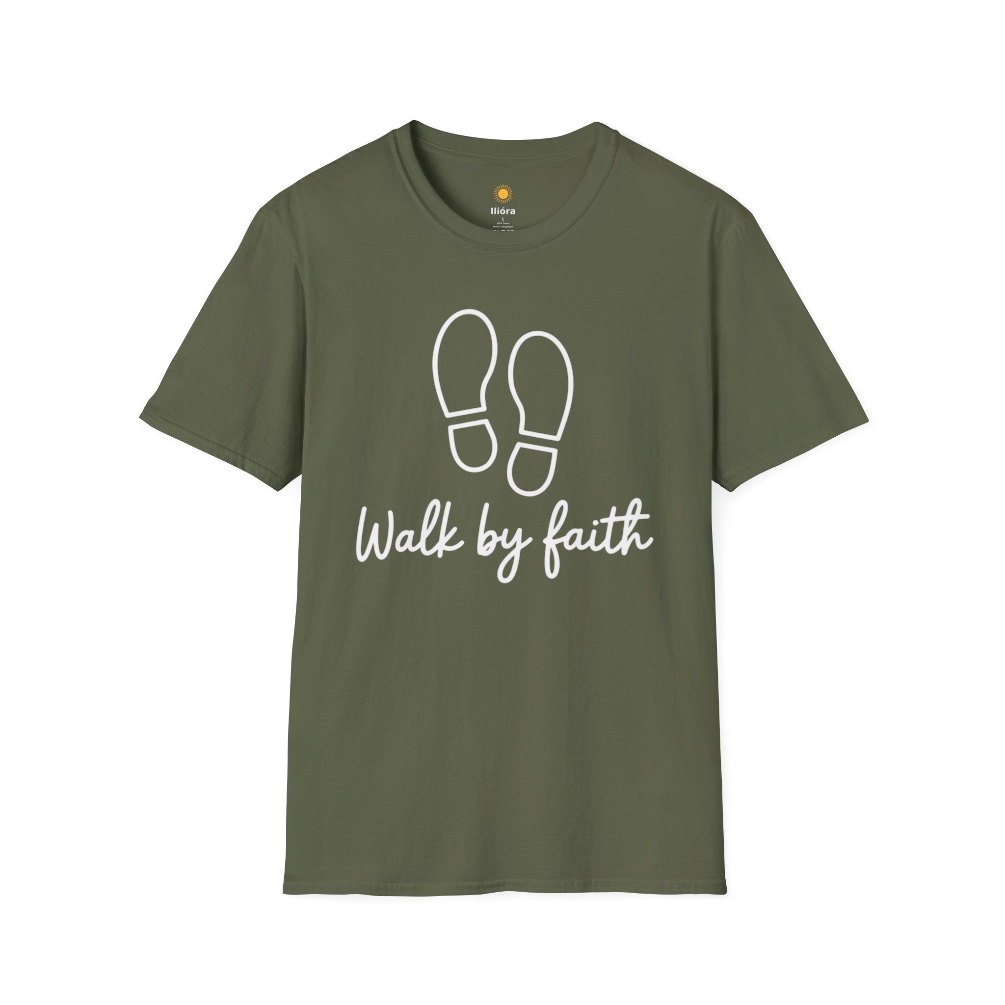 Inspirational Walk By Faith T-Shirt