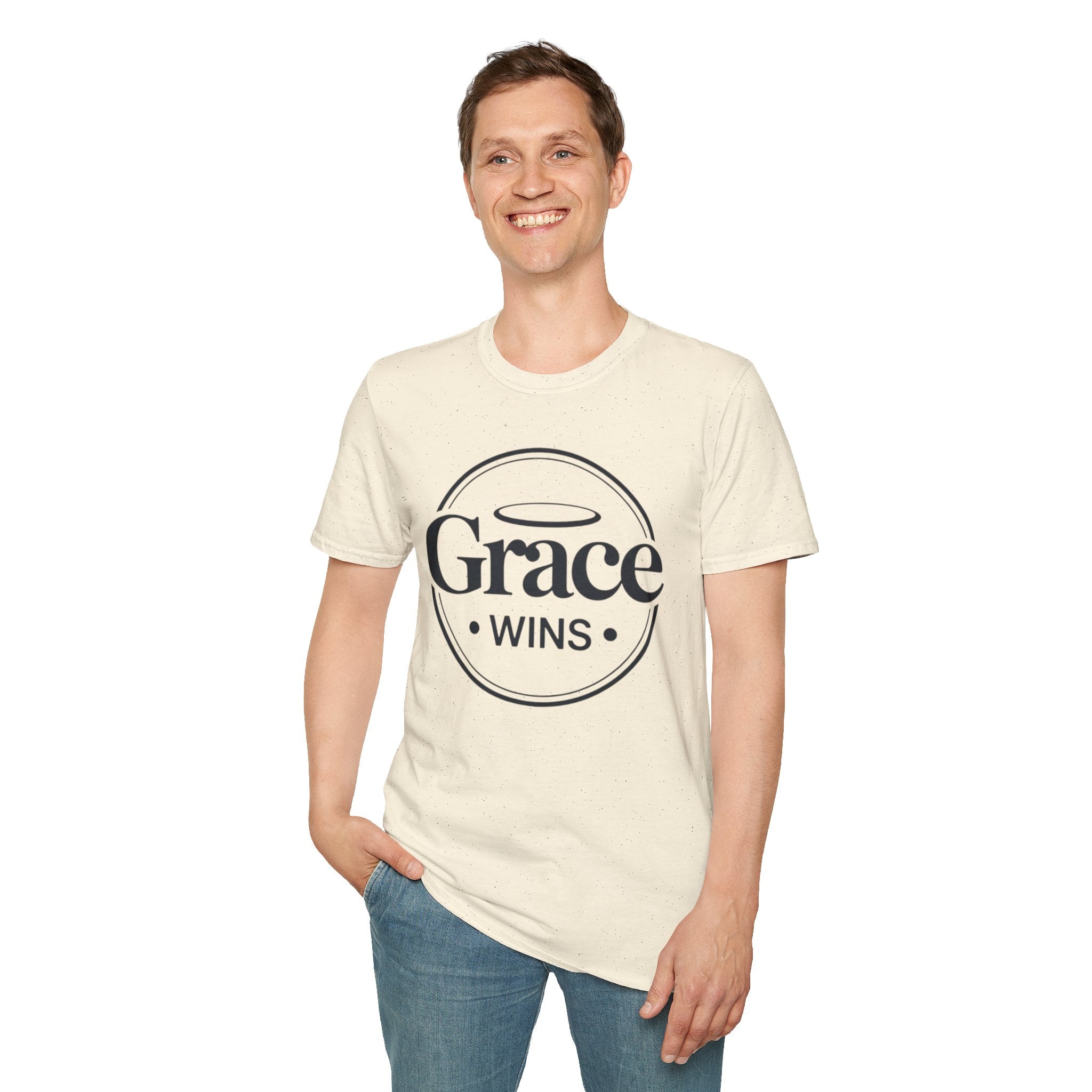 Grace Wins Inspirational Unisex T-Shirt