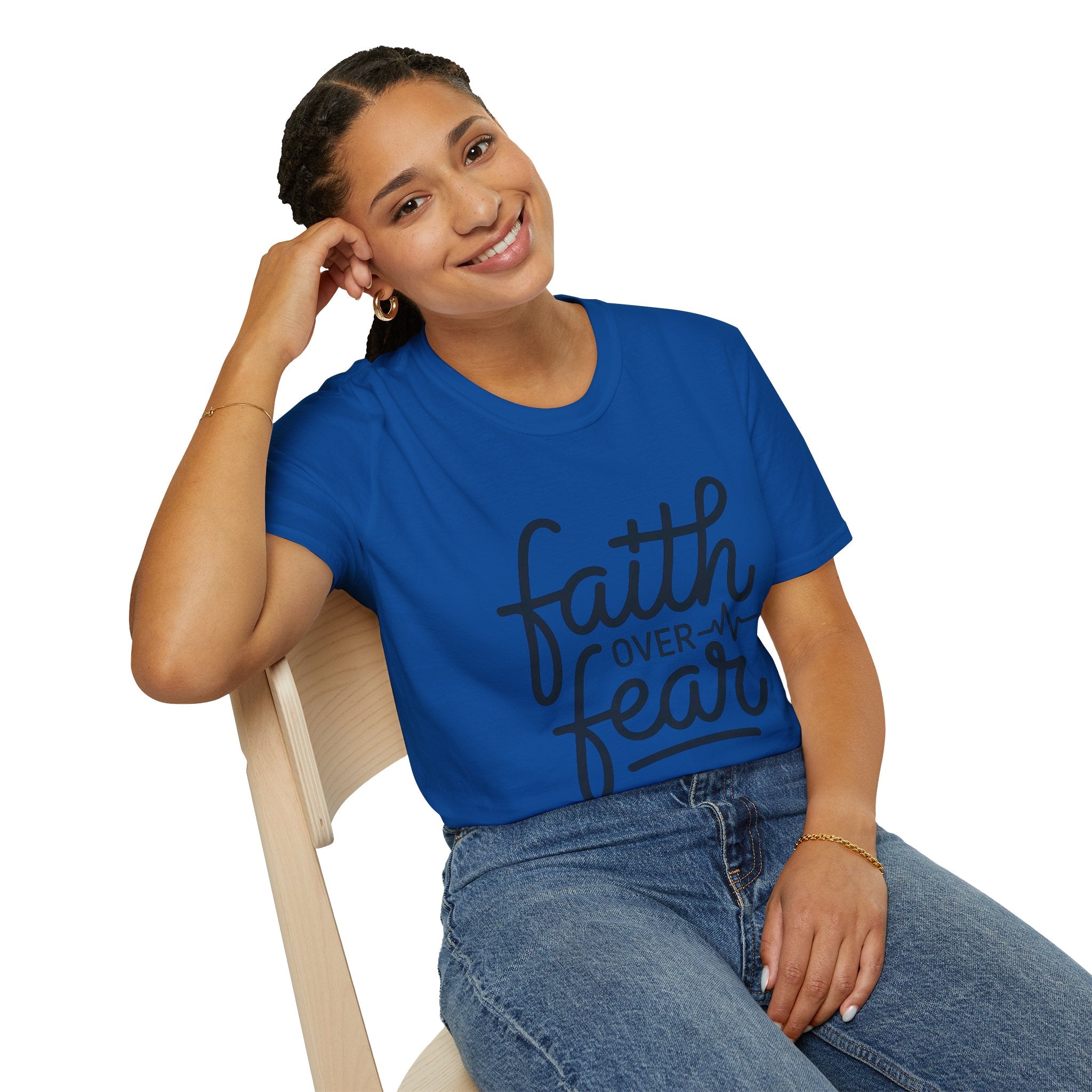 Faith Over Fear Unisex Softstyle T-Shirt