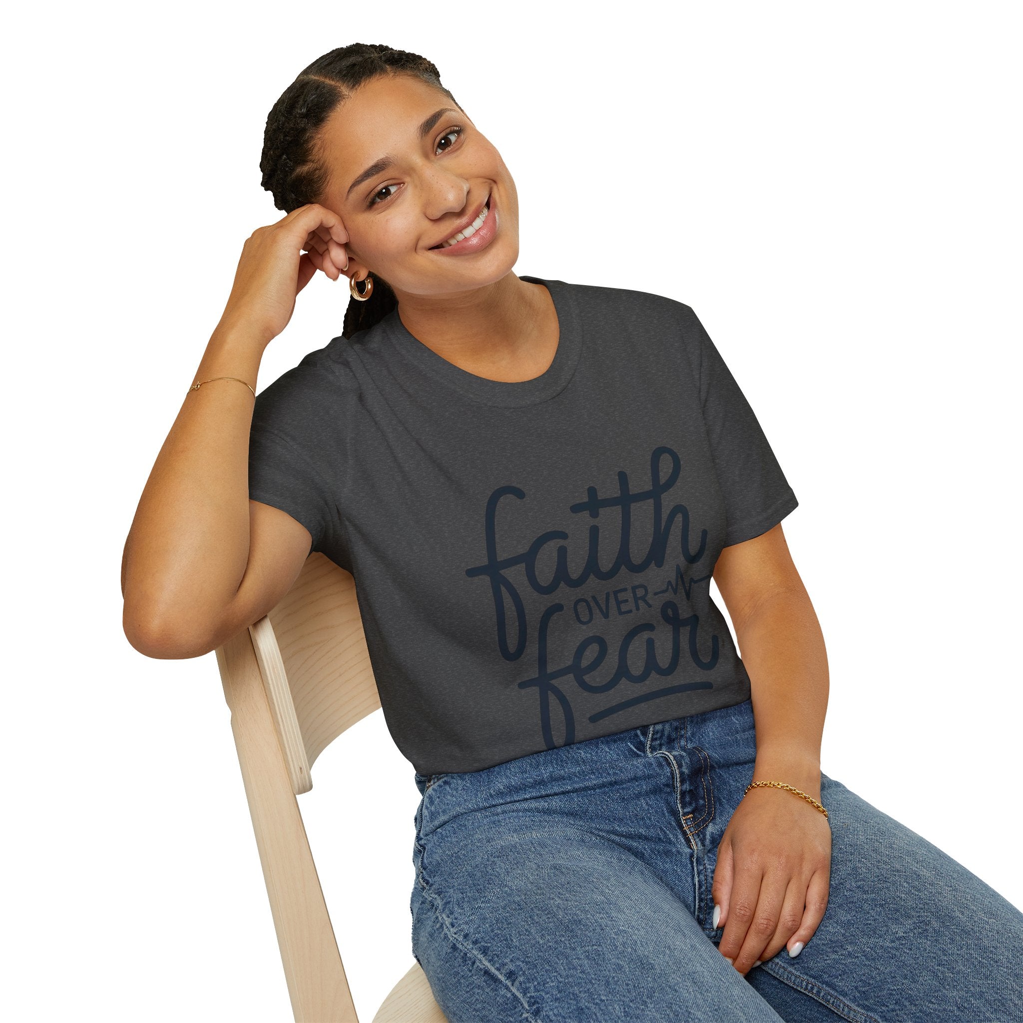Faith Over Fear Unisex Softstyle T-Shirt