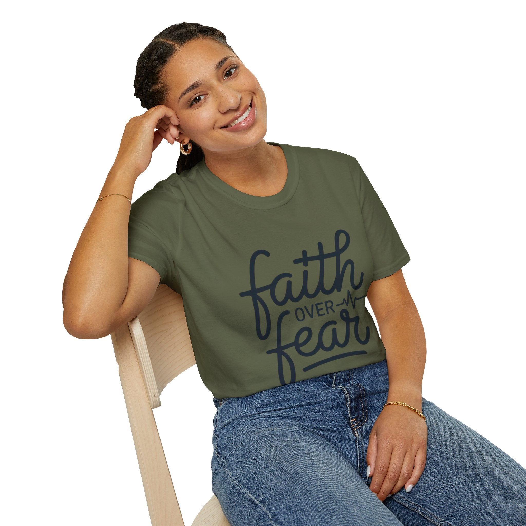 Faith Over Fear Unisex Softstyle T-Shirt