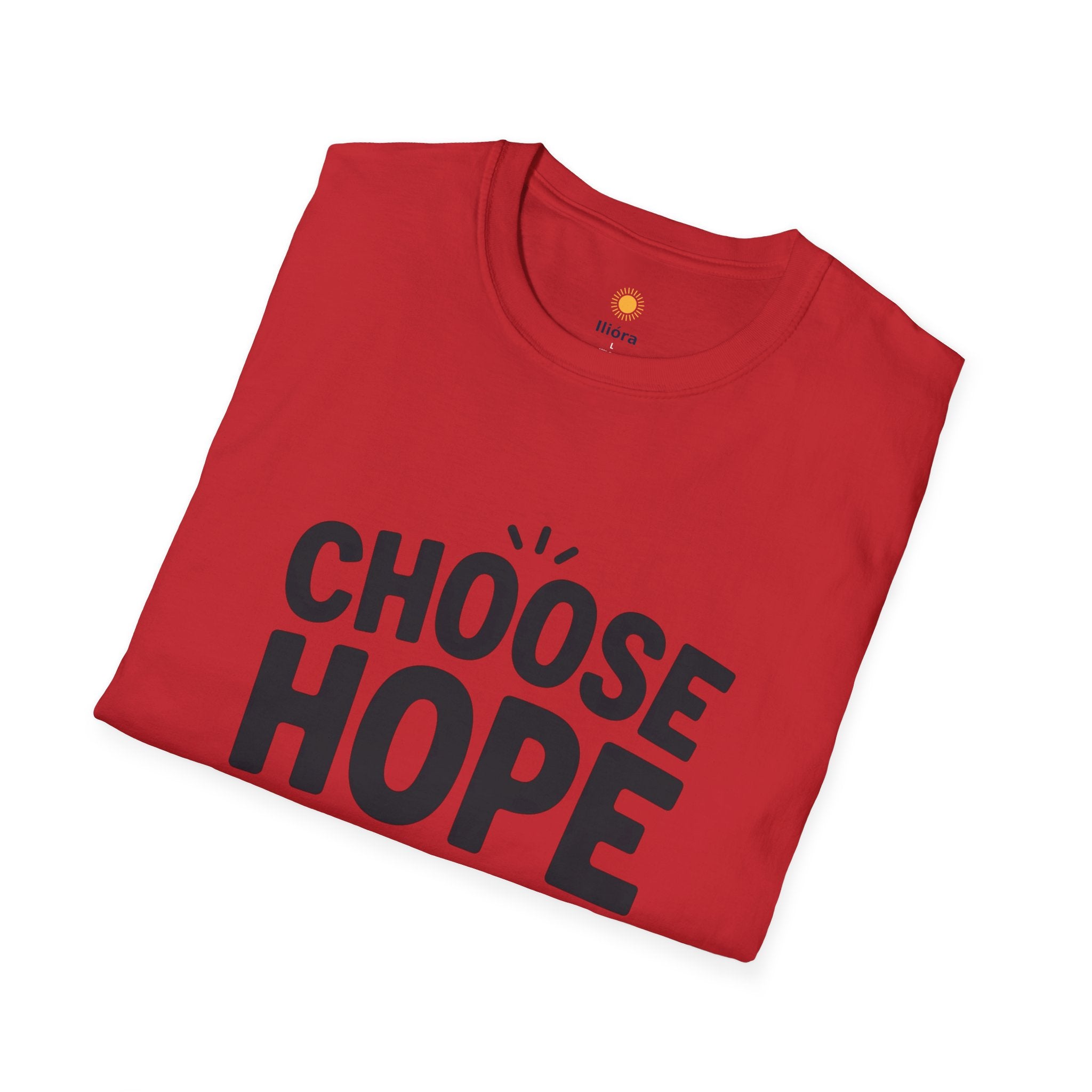 Choose Hope Unisex Softstyle T-Shirt - Inspirational Christian Tee