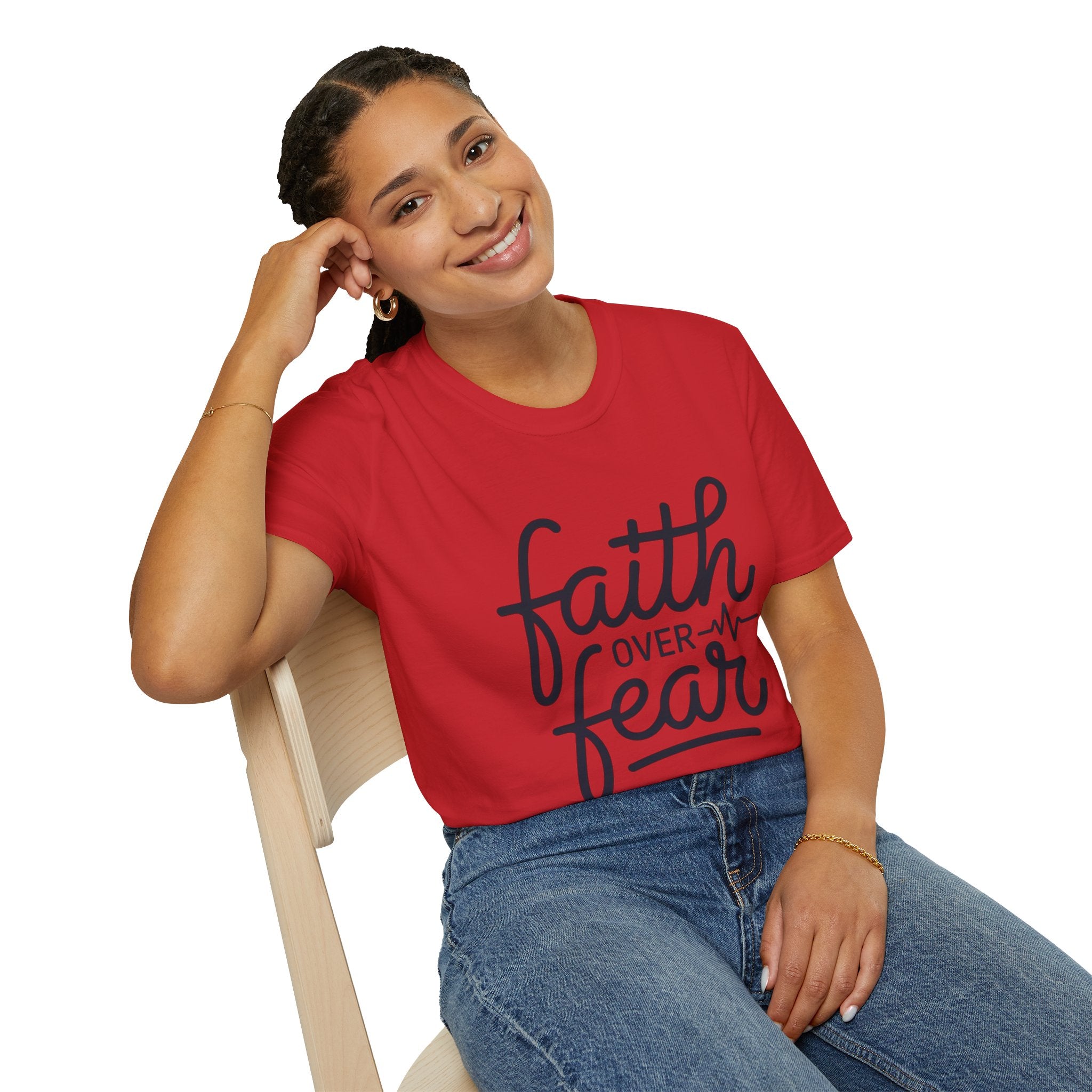 Faith Over Fear Unisex Softstyle T-Shirt