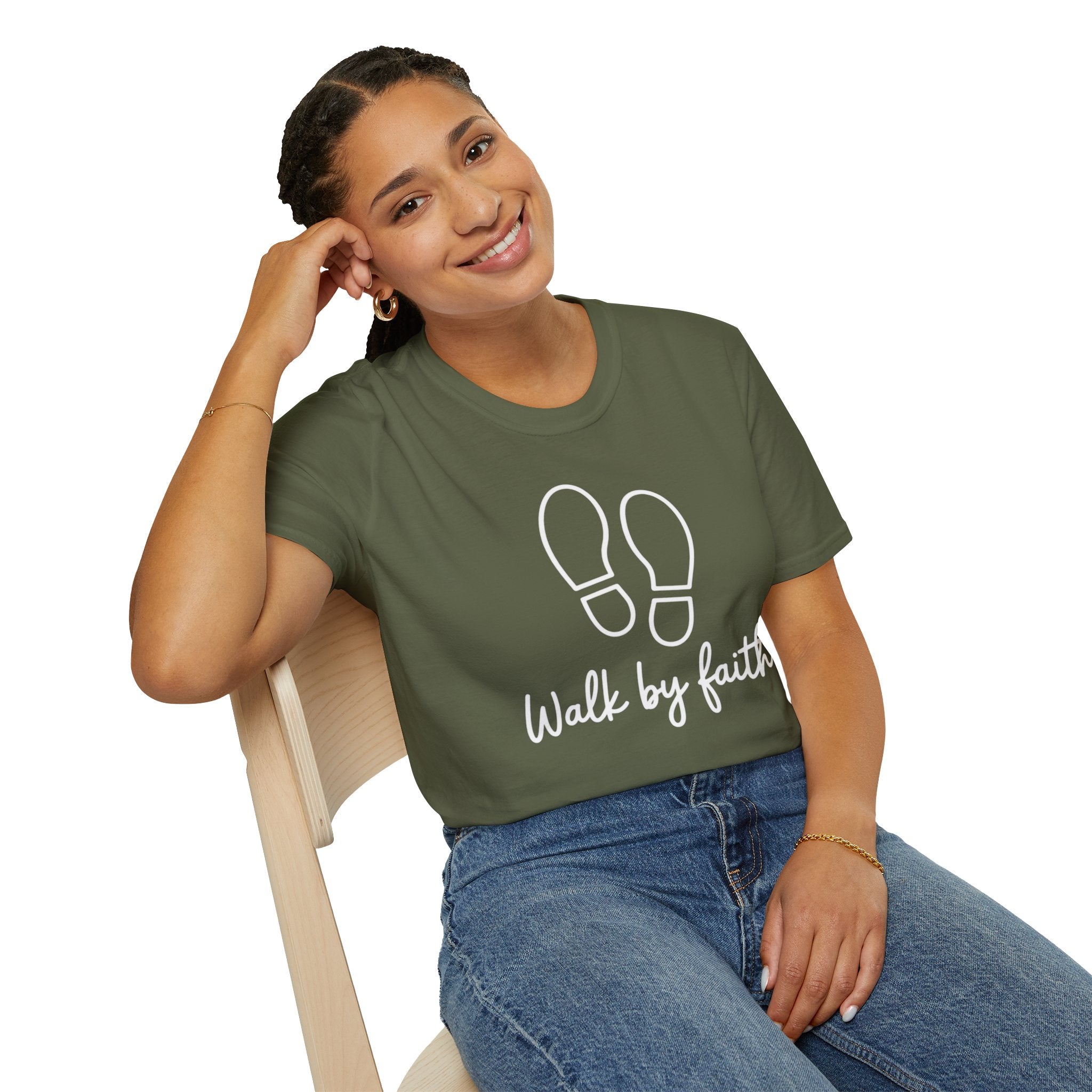 Inspirational Walk By Faith T-Shirt