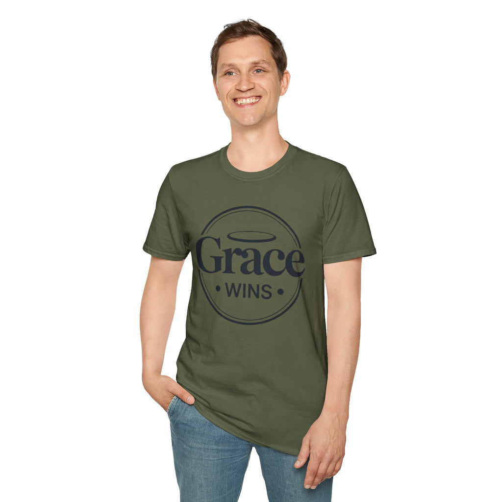 Grace Wins Inspirational Unisex T-Shirt