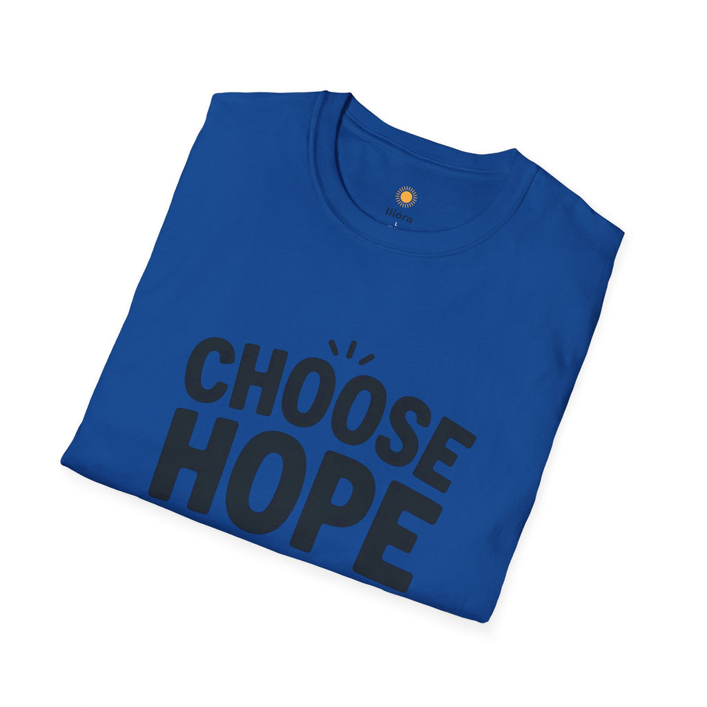 Choose Hope Unisex Softstyle T-Shirt - Inspirational Christian Tee