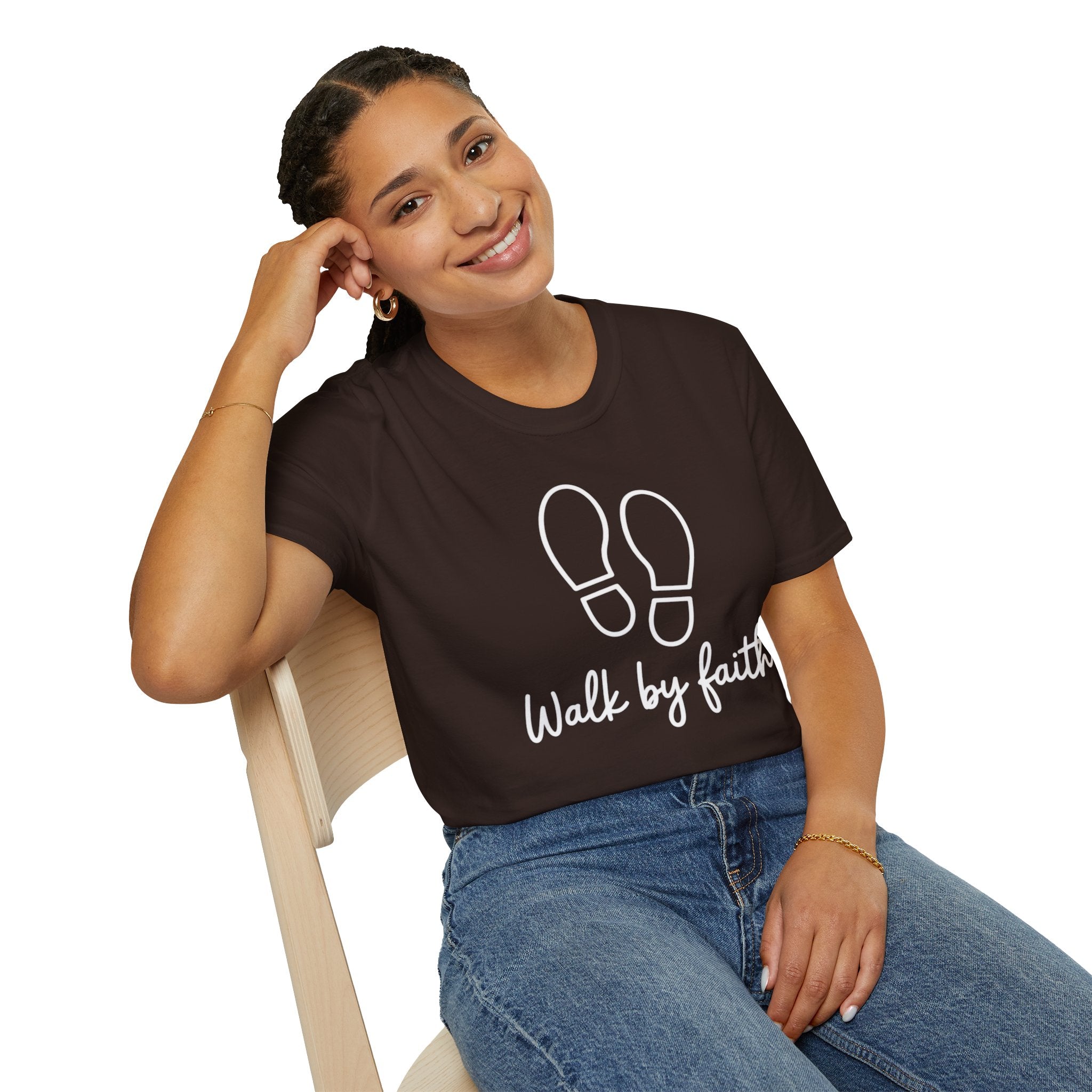 Inspirational Walk By Faith T-Shirt