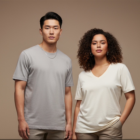 use the same banner but they have Tee's on like thones in the collection